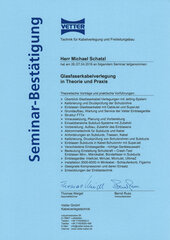 Glasfaserkabelverlegung in Theorie und Praxis, Michael Schatzl